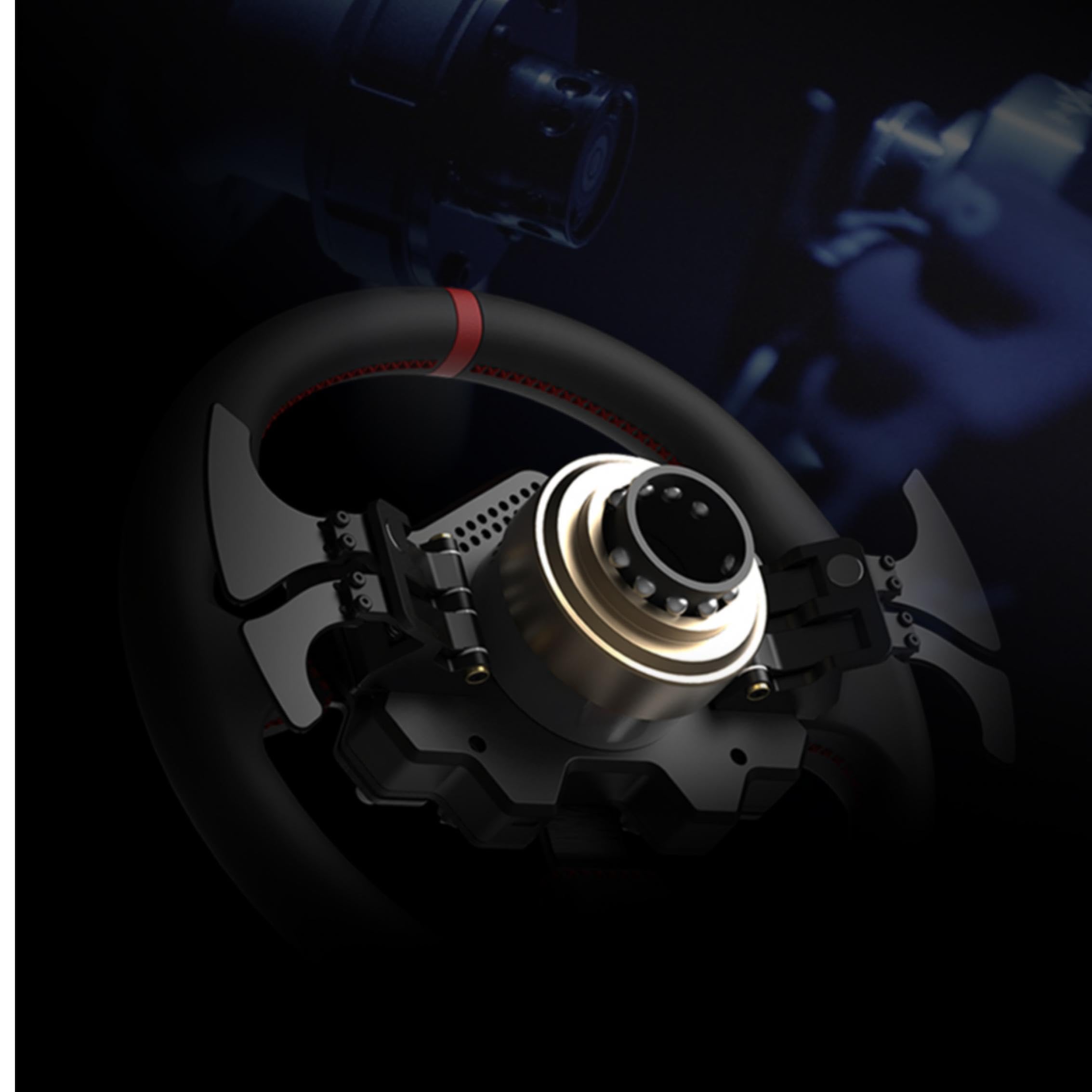 PXN V12 Lite Gaming Steering Wheel, Direct Drive Servo